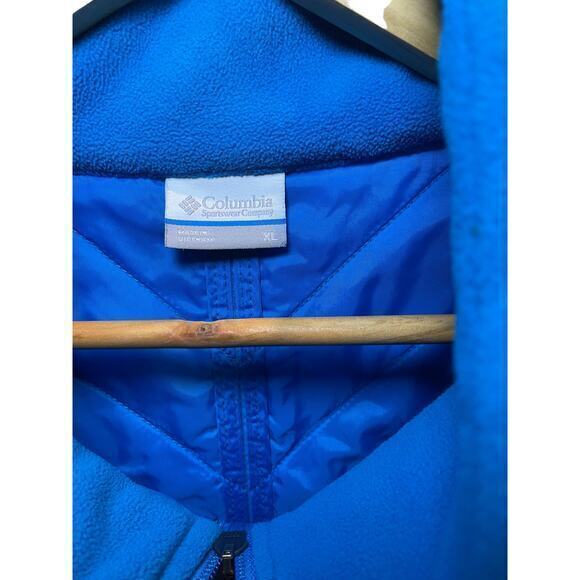 Columbia Bright Sky Blue Women's Quilted Puffer Vest w/‎ Full Zipper & Collar XL - Picture 4 of 10